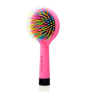 [JWORKS EXT] EYECANDY RAINBOW VOLUME S LARGE HAIRBRUSH Brosse démêlante douce pour des cheveux lisses et un démêlage sans douleur, aide quotidienne aux soins capillaires - Product Image 2