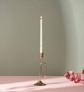 Bougeoirs en métal de style vintage de décor de table unique de qualité standard pour l'élégance décorative de Noël d'Inde - Product Image 4