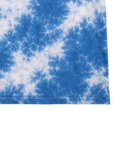 Manufacturer Blue <b>Tie</b> Dye T Shirt <b>Men</b> 100% Cotton Crew Neck Short Sleeve Vintage Wash Casual Streetwear OEM Wholesale Tee - Product Image 5