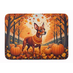 เสื่อปูในครัวทำจากโฟมพินเชอร์ขนาดเล็กสีแดงพรมในห้องน้ำซักได้กันความเมื่อยล้าเสื่อเบาะรองนั่งสบาย - Product Image 1