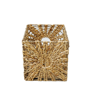 Handmade <b>Square</b> Seagrass Woven Eco-Friendly Multi-Purpose <b>Storage</b> <b>Basket</b> Simple Style Multifunctional Design Custom Sizes - Product Image 6