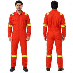 Overol de Seguridad Industrial de Alta Visibilidad Personalizable, Chaqueta de Trabajo Unisex Resistente al Agua y al Fuego - Product Image 1