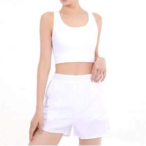 Ensemble de sport et yoga confortable taille haute pour femmes, personnalisé OEM, grandes tailles, 2 pièces - Product Image 1