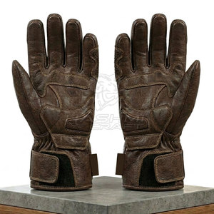 Gants de motard confortables et respirants pour l'extérieur, avec support de sécurité, sangle de poignet réglable et paume antidérapante - Product Image 4