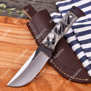 Couteau de chasse et de survie moderne en acier Damas 1095, forgé à la main, à lame pleine, professionnel, pour camping et bushcraft, personnalisable OEM/OBM - Product Image 2