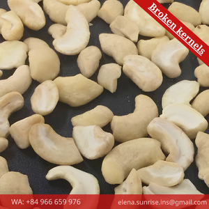 Nueces de Anacardo Crudas Secas en Trozos, Grado Natural, para Aperitivos y Repostería, Empaque a Granel, Cultivo Común en Vietnam (Elena W/A +84 966 659) - Product Image 4