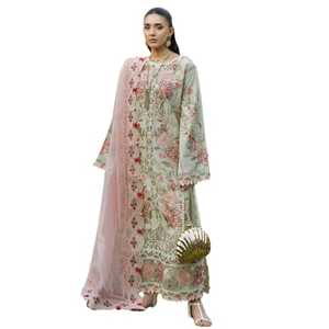Vêtements indiens et pakistanais les plus vendus, salwar kameez, costumes pakistanais pour femmes, dentelle, fermeture éclair, broderie, prêts à porter par STAR IMPEX - Product Image 1