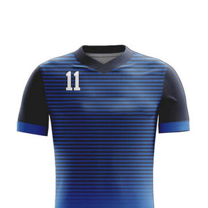 Uniforme de Fútbol Personalizado con Diseño Transpirable, 100% Poliéster, Cuello en V, Impresión Digital, Precio al por Mayor, Unisex, Deportivo - Product Image 4