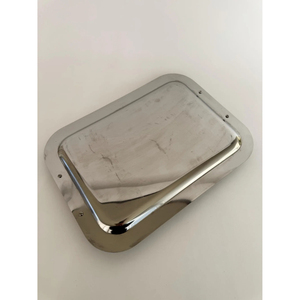 Plateau de service en métal décoratif de luxe en forme de feuille, design moderne, pour cuisine et table - Product Image 3