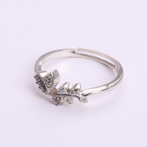 925 Sterling Silver Adjustable <b>Open</b> <b>Ring</b> with Cubic Zirconia Wedding Jewelry Bypass Engagement <b>Ring</b> Bezel Setting Gift For Her - Product Image 1