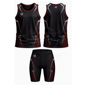 Conjunto de Uniforme Deportivo para Hombre, Personalizable para Competencia de Equipo, Ropa Deportiva Transpirable para Atletismo - Product Image 3