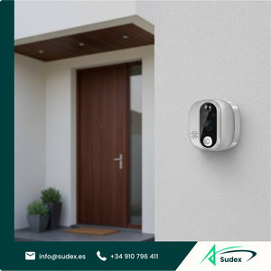 Sudex DSC-7 <b>Night</b> <b>Vision</b> Smart Peephole Door Viewer 4.3 Inch 2MP PIR Motion Detection 2 Way Audio Remote Monitoring <b>Camera</b> - Product Image 1