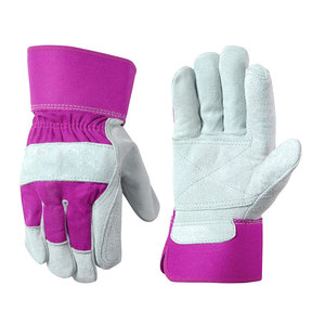 Premium Leather Finish Canadian Rigger Gloves Anti-Slip Heat Resistant Durable Breathable Features for Industrial Applications - Product Image 1