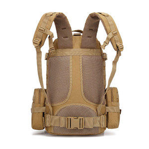 Mochila Táctica de Escalada, Fabricada en Nailon, Impermeable, Ligera, de 24-55L, para Senderismo, Camping, Ciclismo, Viajes y Deportes - Product Image 6