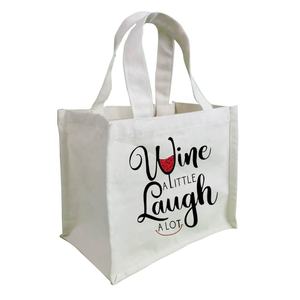 <b>Canvas</b> <b>Bag</b> with Nice logo Fashionable Printing Bottle <b>Bag</b> Manufactured in India West Bengal with affordable price - Product Image 1