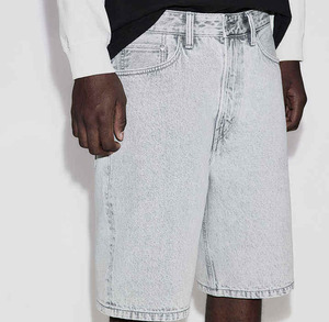 Shorts en jean délavé vintage RELICSTAR CARPORATION pour femme, taille mi-haute, style Y2K streetwear, avec ceinture, décontracté, été, séchage rapide, directement de l'usine - Product Image 5