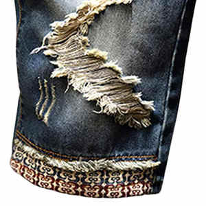 Nouveauté 2026 : Short en jean slim pour homme, séchage rapide, décontracté, en denim uni, en promotion - Product Image 5