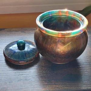 Nouvel Arrivage – Meilleurs Prix – Ensemble de Pots à Miel en Résine de Luxe Empilables Faits Main Écologiques – Emballage en Gros pour Usine - Product Image 3