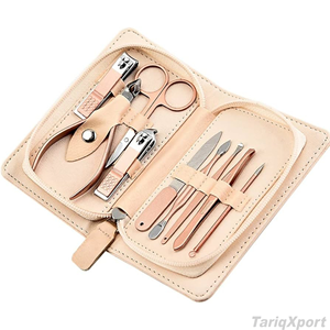 Professional High Quality Stainless Steel Manicure <b>Kit</b> 4 in 1 Portable <b>Nail</b> Care Set Case for Adult Customized Logo Reusable - Product Image 4