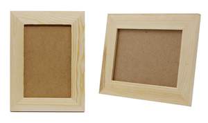 Wholesale Wooden Crafts DIY Photo <b>Frame</b> Picture <b>Frame</b> for DIY Painting Projects - Product Image 2