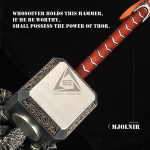 Marteau de Thor personnalisé avec votre design, manche en acier de haute qualité, poignée antidérapante, garantie de 3 ans, nouveau style - Product Image 3