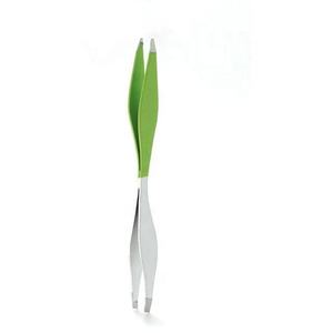 Pince à épiler pour sourcils avec peigne, outil de maquillage professionnel en acier inoxydable à double extrémité pour le modelage des sourcils - Product Image 2