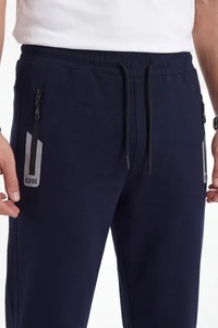 Ever Glow Men's Plus Size Breathable Waterproof 100% Polyester Woolen Casual Lightweight Quick Dry Jogging Trousers-Elastic - Product Image 3