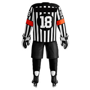Servicio OEM, Directo de Fábrica, Precio Ajustable, Diseño Único, Fabricante Líder, Conjuntos de Uniformes de Hockey sobre Hielo 100% Poliéster - Product Image 2