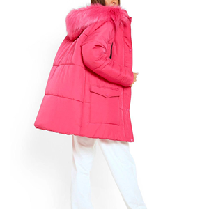 Veste longue matelassée pour femme, design personnalisé, haute qualité, couleur unie, grandes tailles, création de votre propre design, services OEM et ODM disponibles - Product Image 4