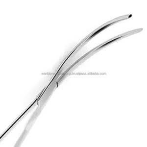 Pince de résection antérieure WPS Foss 11,5 pouces, forme en S, mâchoires lisses, forceps chirurgical ophtalmique à verrouillage à cliquet manuel - Product Image 3