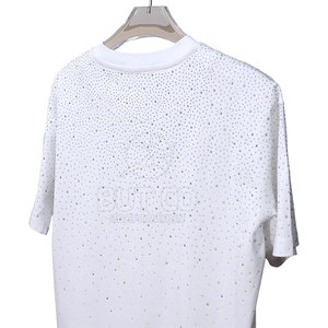 Cotton Made Best Selling <b>Rhinestone</b> T-Shirt Hot Sale <b>Rhinestone</b> T-Shirt Streetwear <b>Rhinestone</b> T-Shirt - Product Image 5