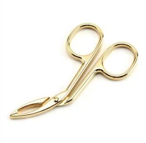 Pince à épiler pointue en acier inoxydable avec manche ciseaux, écologique et durable, pour sourcils et poils, outil de maquillage - Product Image 6