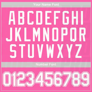 Camiseta de Béisbol Auténtica Personalizada en Rosa y Blanco, Impresión por Sublimación, Logotipo Personalizado, Personalización, Marca de Equipo de Moda - Product Image 5