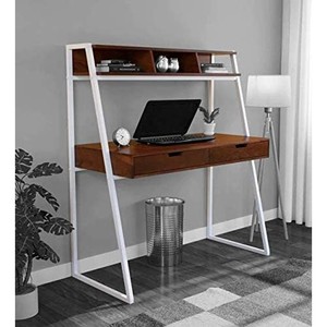 Organizador de Escritorio Industrial de Madera Sheesham con Estructura de Acero - Venta al por Mayor - Product Image 4