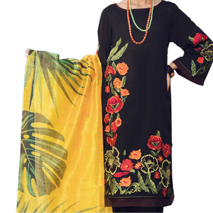 ชุดเดรสยาวผ้าซาตินสีพื้นแบบเรียบง่ายสำหรับฤดูร้อน แขนยาว สไตล์ลำลองสำหรับผู้หญิง แฟชั่นใหม่ ชุดเดรสยาวสำหรับโอกาสพิเศษ - Product Image 1