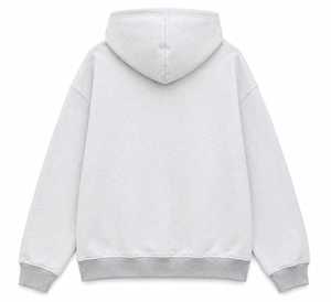 Sweat-shirt à capuche oversize pour homme, couleur unie, en molleton de coton, décontracté, avec poches, pour l'automne, sweats à capuche et sweat-shirts pour homme - Product Image 2