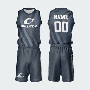 Comfortable Breathable Sleeveless Basketball Uniforms Sale Custom <b>Heat</b>-Transfer Printing Front Anti-Bacterial Quick Dry Uniforms - Product Image 2