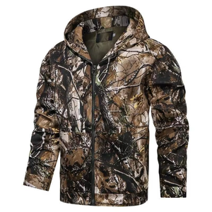 GRACE <b>SIGN</b> GS-HW High Quality Soft-<b>Shell</b> Waterproof Winter Hunting Jacket Outdoor Casual Camouflage Print Front Logo Unisex - Product Image 2