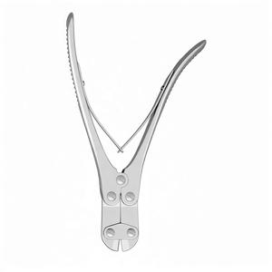 Coupe-épingles manuel professionnel en acier inoxydable robuste à double action, outil de coupe à haut effet de levier pour fils et boulons orthopédiques - Product Image 4