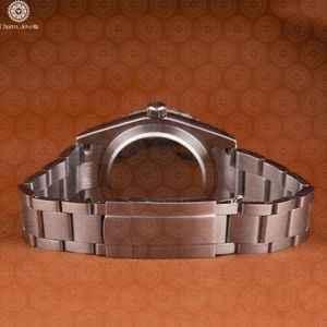 Montre en diamant de qualité supérieure pour homme, design glacé, bracelet en acier inoxydable, style luxueux, mouvement mécanique, résistance à l'eau 10 bars - Product Image 4