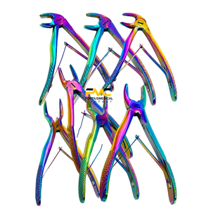 Pinzas de extracción pediátricas, juego de 7 piezas Kelin, instrumentos dentales para una extracción segura de dientes en niños - Product Image 1