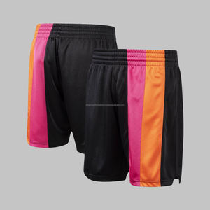 Pantalones cortos de baloncesto transpirables antiarrugas para hombre Material cómodo Venta caliente logotipo personalizado/pantalones cortos de color con el mejor diseño - Product Image 2