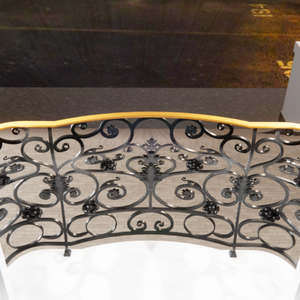 Barandilla de Balcón de Hierro Forjado Estilo Francés Antiguo, Barandilla Ornamental de Hierro de Alta Calidad para Edificios de Apartamentos - Product Image 4