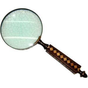 2025 Antique Design indien artisanat haute qualité Bronze couleur loupe de poche nouveau Design oeil verre Vintage Look en gros - Product Image 1