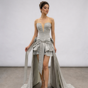 Corsé Moldeador de Cintura Transpirable para Mujer con Lazo, Vestido Sexy Reductor de Cuerpo, Cincher Tallas Grandes y Ajustable con Cordones - Product Image 1