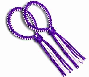 Brazalete de Muay Thai Pra Jiad Morado Hecho a Mano, Brazalete Trenzado para Boxeo Tailandés, Entrenamiento y Competencia, Venta al Por Mayor - Product Image 4