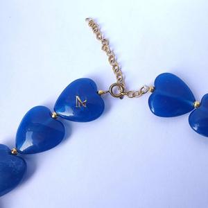Collar de Perlas Naturales con Colgante de Corazón, Hecho a Mano, Estilo Cristiano, para Fiestas y Bodas, Joyería para Mujer, MN EXPORTS MNE-180 - Product Image 4