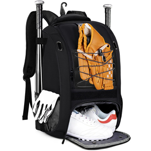 Lightweight <b>Waterproof</b> <b>Gym</b> <b>Bag</b> with Shoe Storage Custom Logo Casual Sports Backpack Baseball <b>Bag</b> For Sale - Product Image 4