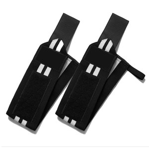Bandes de poignet respirantes antidérapantes personnalisées avec logo OEM pour la musculation et l'exercice en salle de sport - Product Image 1