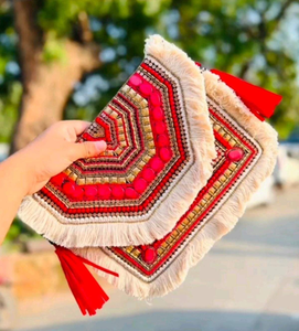 Handmade <b>Sequins</b> Embroidered Potli Clutch Purse Ethnic Bridal <b>Handbag</b> for Women Festival Fashion Accessories - Product Image 5